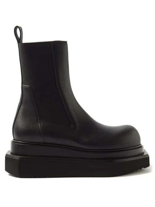 Beatle Turbo Cyclops Leather Boots - Womens - Black