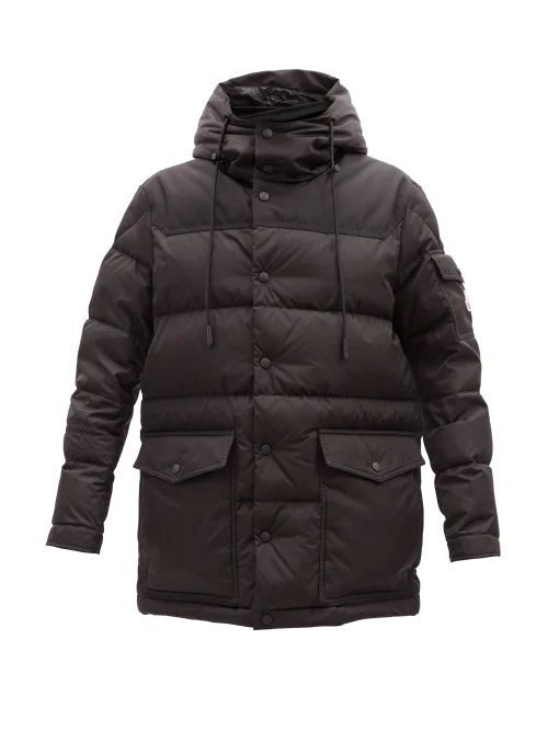 Born To Protect Quilted Down Jacket - Womens - Black