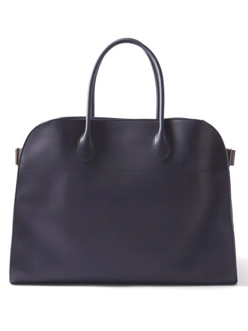Margaux Leather Bag - Womens - Navy