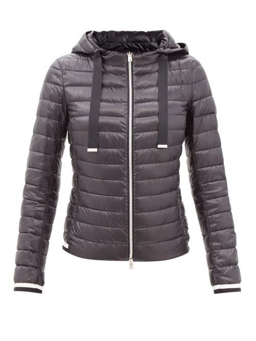 Ultralight Quilted Down Jacket - Womens - Black