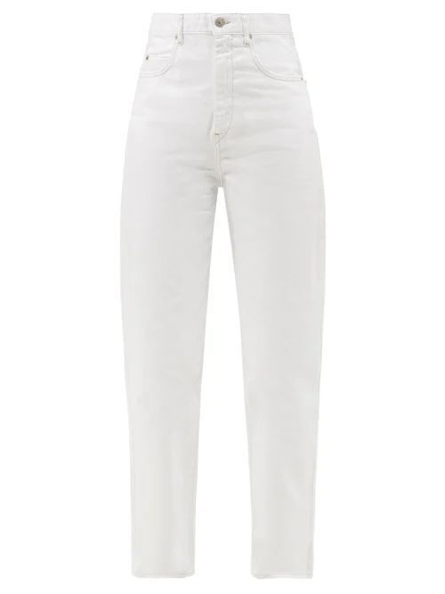Corsysr High-rise Straight-leg Jeans - Womens - White