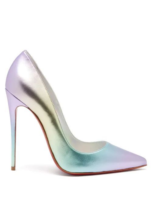So Kate 120 Iridescent-leather Pumps - Womens - Multi