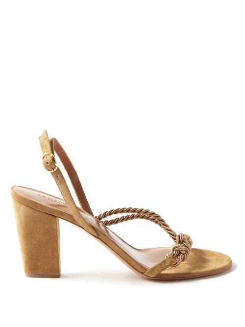 Knotted-rope Sandals - Womens - Tan