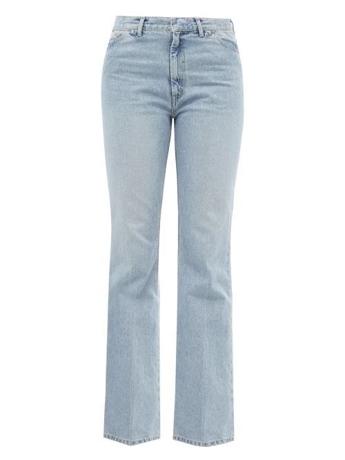 Goma Straight-leg Jeans - Womens - Light Denim