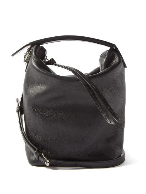 Case Leather Cross-body Bag - Womens - Black