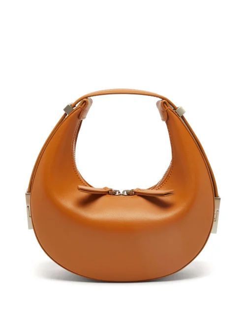 Toni Mini Leather Shoulder Bag - Womens - Tan