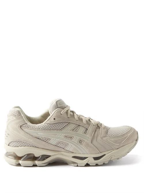 Gel-kayano 14 Suede And Mesh Trainers - Womens - Grey