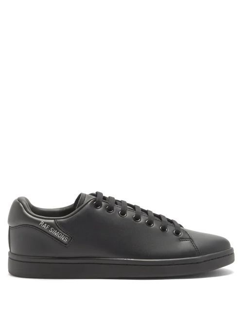 Orion Faux-leather Trainers - Womens - Black