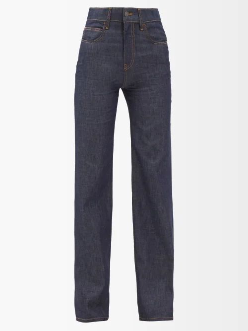 Montes High-rise Wide-leg Jeans - Womens - Denim