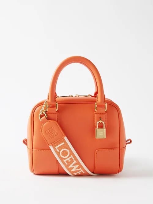 Amazona 16 Mini Leather Bag - Womens - Orange