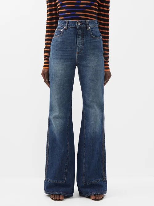 High-rise Flared Jeans - Womens - Denim