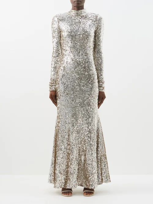 Gioco Dress - Womens - Silver