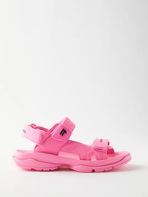 Tourist Velcro Sandals - Womens - Pink