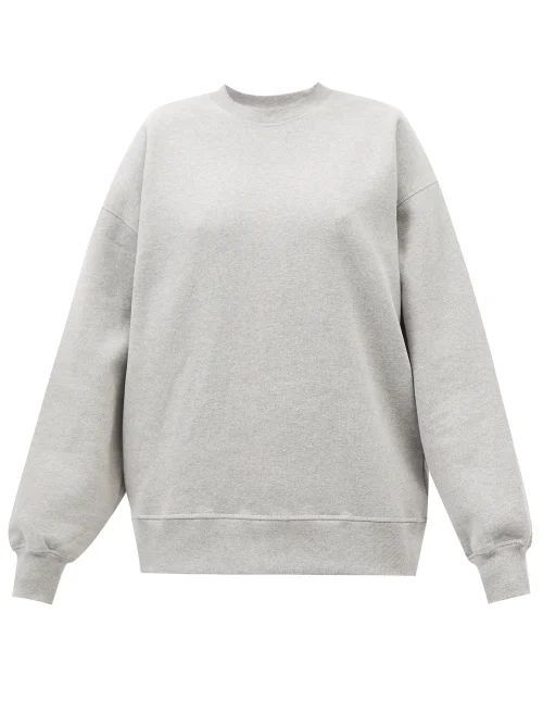 Recycled Yarn Classic Sweatshirt - Womens - Grey