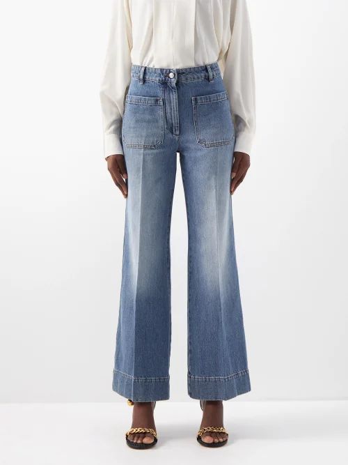 Alina High-rise Flared Jeans - Womens - Denim