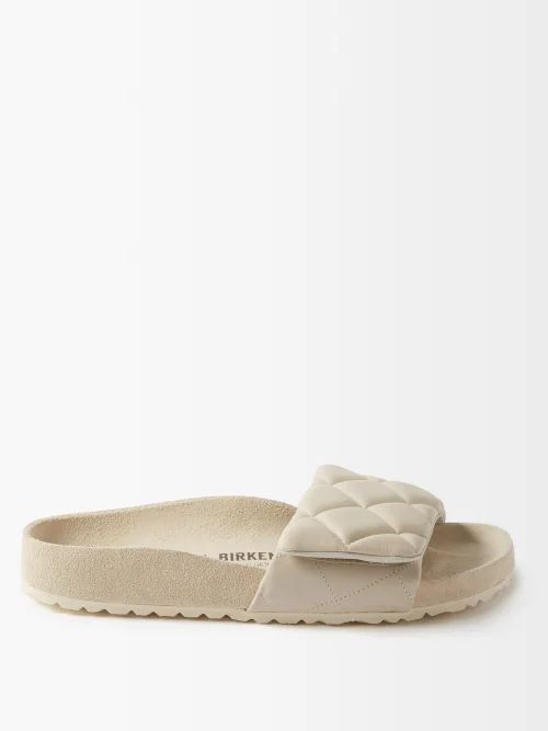 1774 - 1774 Sylt Quilted-leather Slides - Womens - Beige