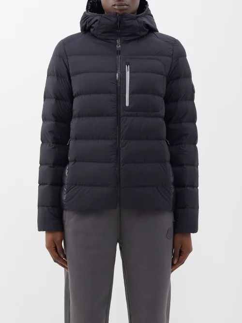 Carteret Quilted Down Jacket - Womens - Black