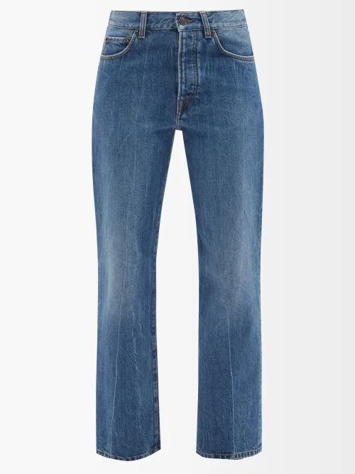 Montero Mid-rise Straight-leg Jeans - Womens - Blue