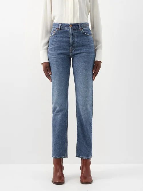 Semeru High-rise Straight-leg Jeans - Womens - Denim