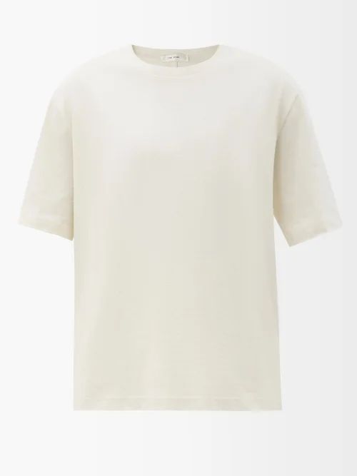 Gelsona Cotton-jersey T-shirt - Womens - White