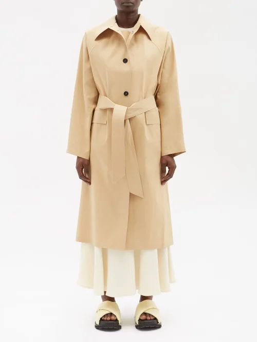 Original Below Cotton-blend Trench Coat - Womens - Beige