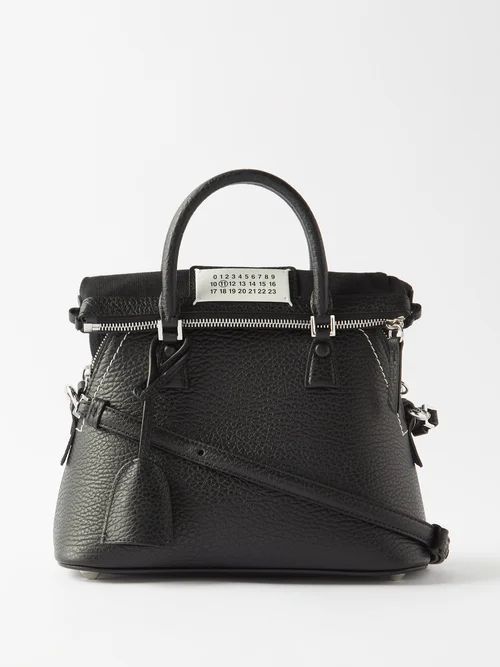 5ac Mini Leather Bag - Womens - Black
