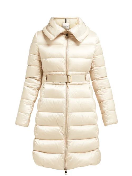 Bergeronette Quilted Down Coat - Womens - Beige