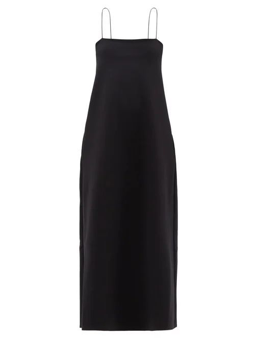 Cenoa Scuba-jersey Maxi Dress - Womens - Black