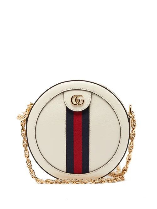 Gucci - Ophidia Leather Cross-body Bag - Womens - White