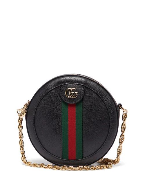 Gucci - Ophidia Leather Cross-body Bag - Womens - Black
