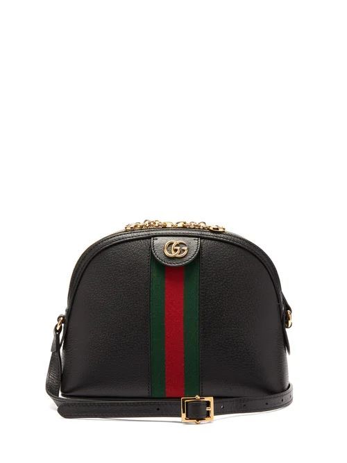 Gucci - Ophidia Small Leather Cross-body Bag - Womens - Black