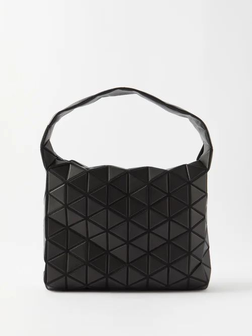 Oval Pvc Tote Bag - Womens - Black