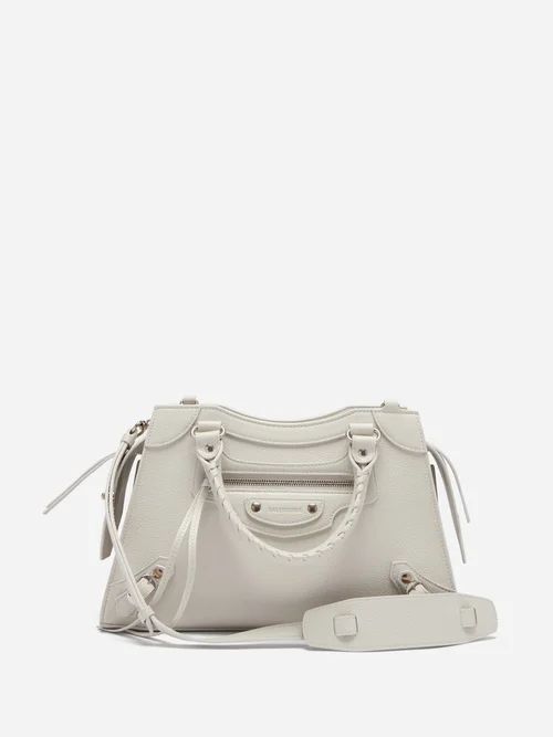 Neo Classic City S Leather Bag - Womens - White
