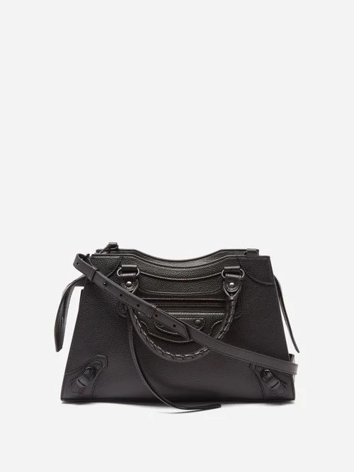 Neo Classic City Small Leather Bag - Womens - Black