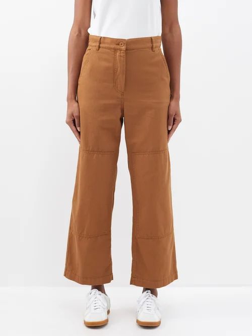 Tondo Trousers - Womens - Brown