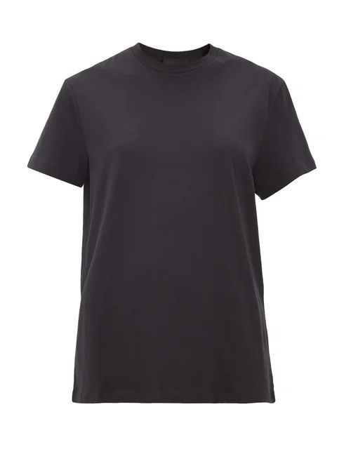 Wardrobe. nyc - Release 06 Round-neck Cotton-jersey T-shirt - Womens - Black