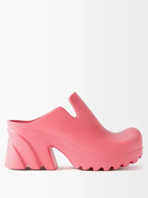 Flash Rubber Clogs - Womens - Pink