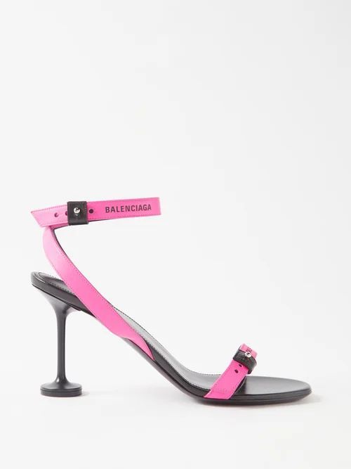 Afterhour 90 Leather Sandals - Womens - Pink