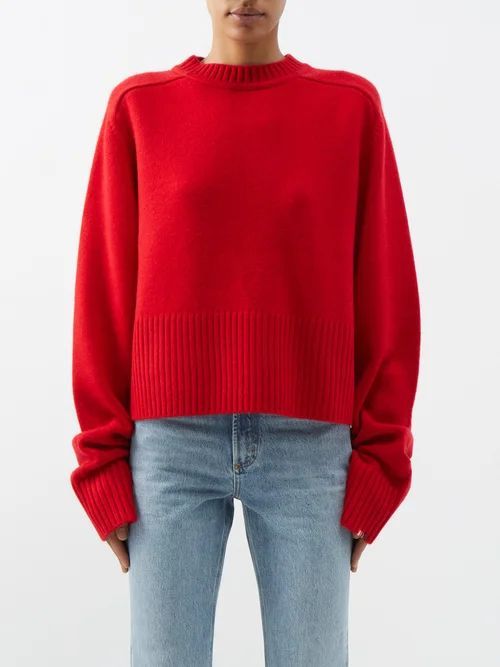 No.256 Judith Cashmere Sweater - Womens - Red