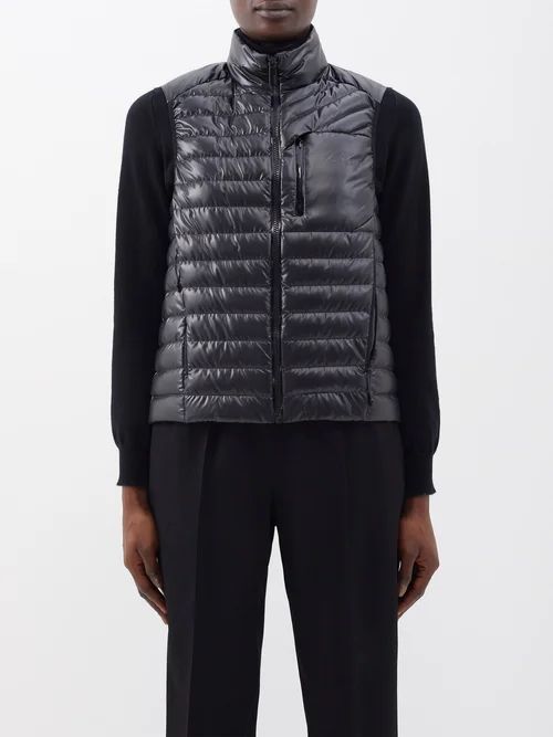 Valras Quilted Down Gilet - Womens - Black
