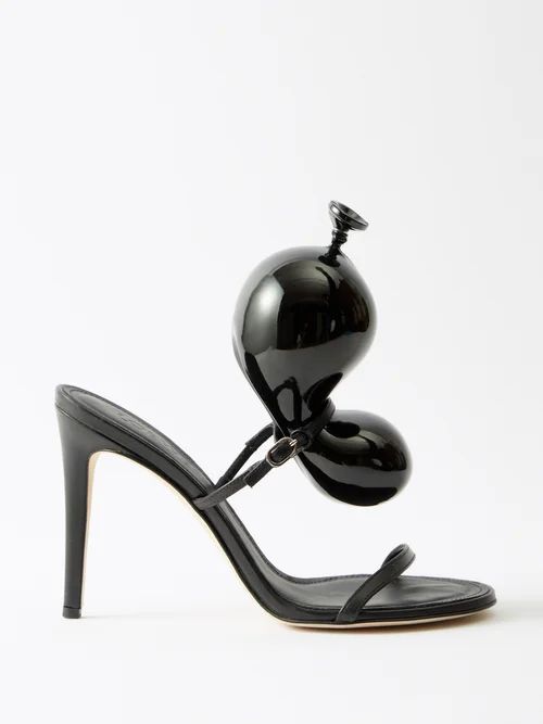 Balloon 100 Leather Sandals - Womens - Black