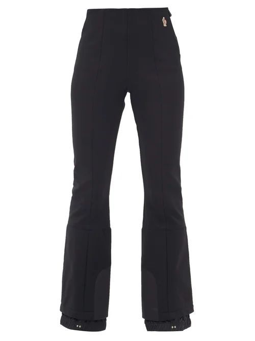Moncler Grenoble - Zipped-cuff Soft-shell Ski Trousers - Womens - Black