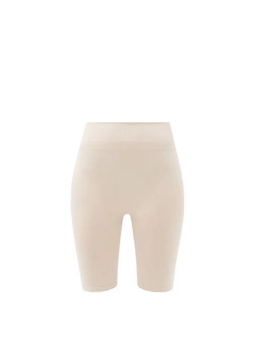 Prism² - Open Minded High-rise Cycling Shorts - Womens - Beige