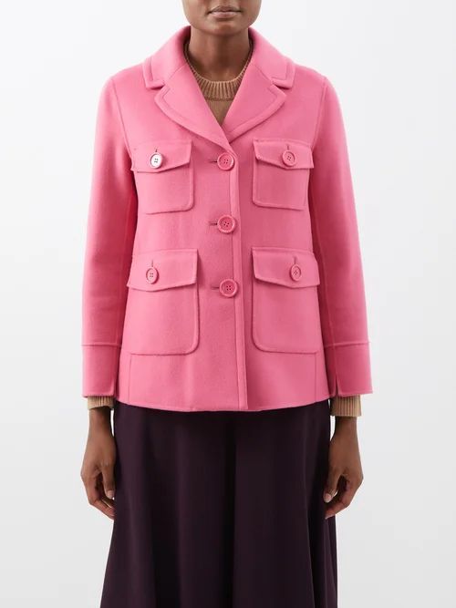 Mary Coat - Womens - Pink