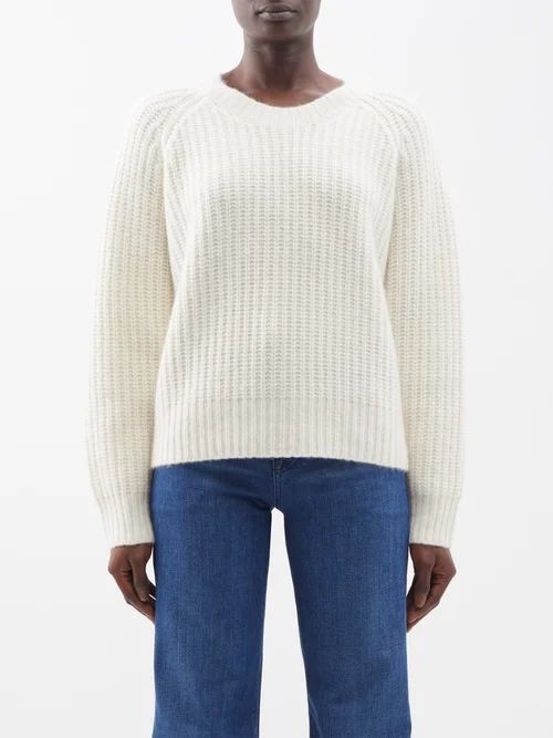 Duffy Oversized Cashmere-blend Sweater - Womens - Ivory