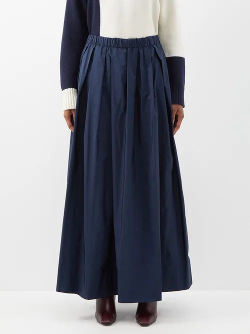 Tripoli Skirt - Womens - Dark Blue