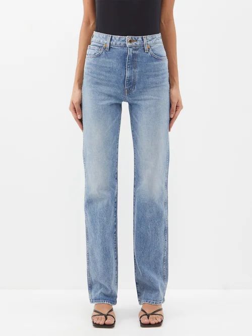 Danielle High-rise Straight-leg Jeans - Womens - Denim