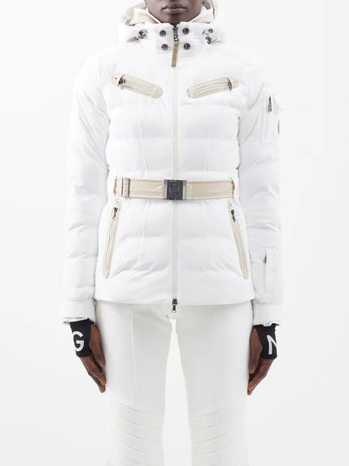 Ellya-t Belted Ski Jacket - Womens - White