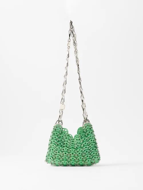 1969 Nano Chainmail Shoulder Bag - Womens - Green