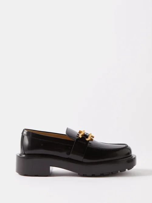 Monsieur 50 Leather Loafers - Womens - Black